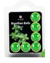 Set van 6 Brazilian Balls Scent Mint