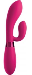 OMG! Konijnen roze siliconen vibrator
